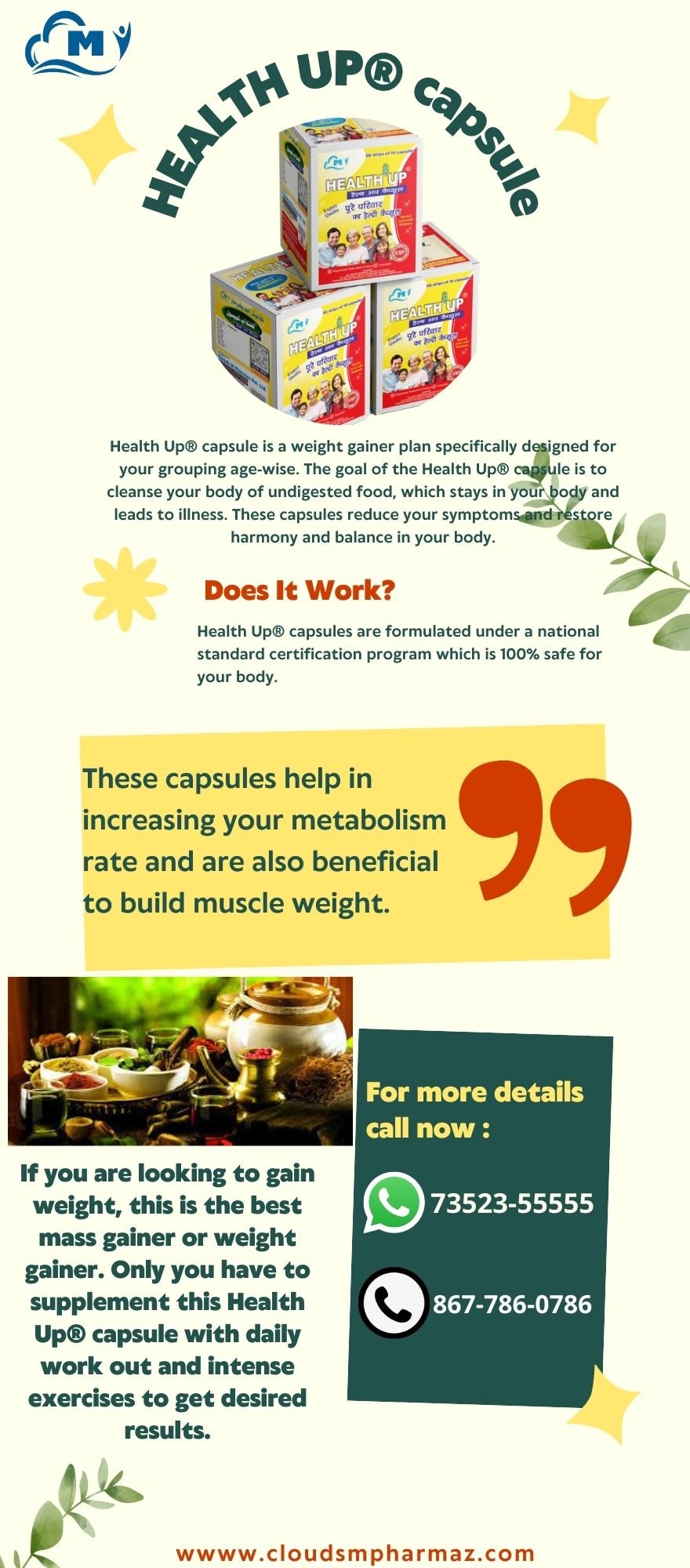Read more about the article Everything You Need To Know About Health Up® capsule